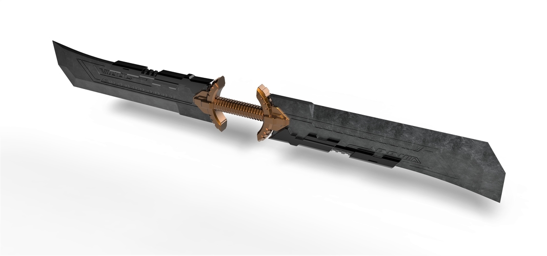 Sword of Thanos from movie Avengers Endgame 3D Print 243686 Sword of Thanos from movie Avengers Endgame 3D Print 243686