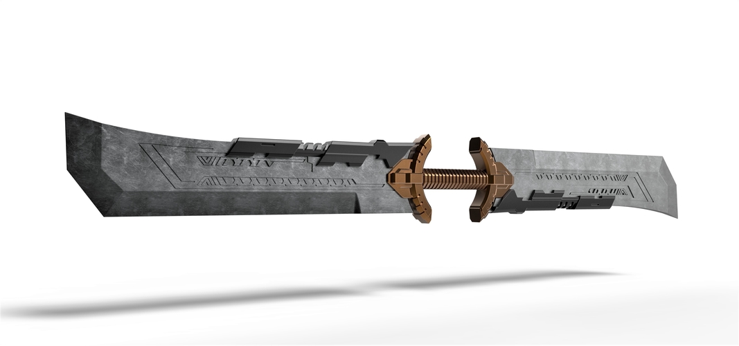 Sword of Thanos from movie Avengers Endgame 3D Print 243689 Sword of Thanos from movie Avengers Endgame 3D Print 243689