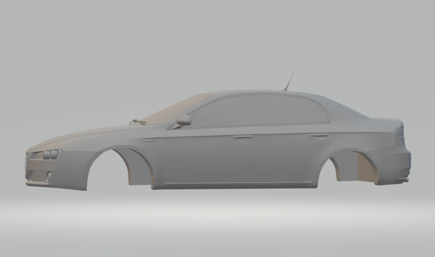 alfa romeo 159 3D Print 243695 alfa romeo 159 3D Print 243695