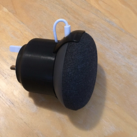 Small Google Home Mini - UK socket stand 3D Printing 243824