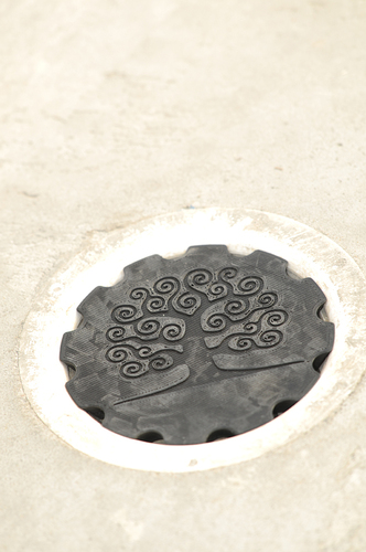 Floating floor drain cover 3D Print 24407