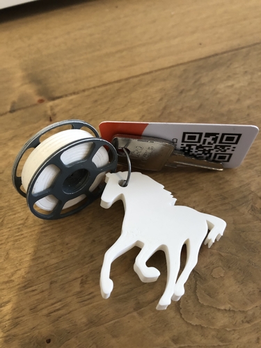 Horse keychain 3D Print 244193 Horse keychain 3D Print 244193