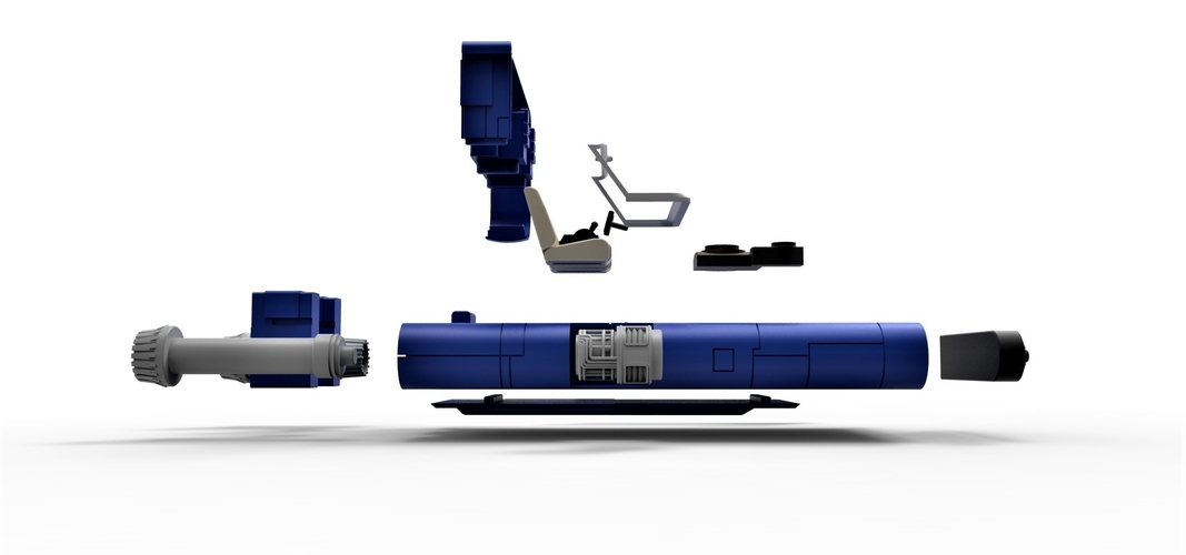 Diecast model of M-68 Landspeeder of Han Solo Scale 1:24 3D Print 244615 Diecast model of M-68 Landspeeder of Han Solo Scale 1:24 3D Print 244615