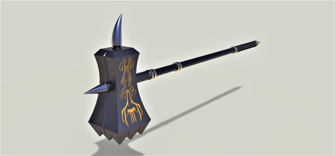 Warhammer of King Robert from Game of Thrones 3D Print 244703 Warhammer of King Robert from Game of Thrones 3D Print 244703