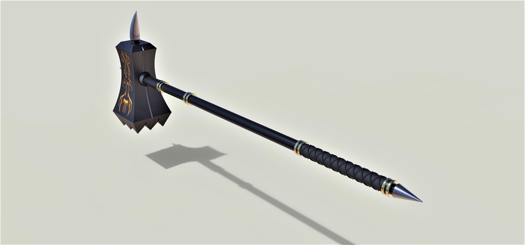 Warhammer of King Robert from Game of Thrones 3D Print 244710 Warhammer of King Robert from Game of Thrones 3D Print 244710