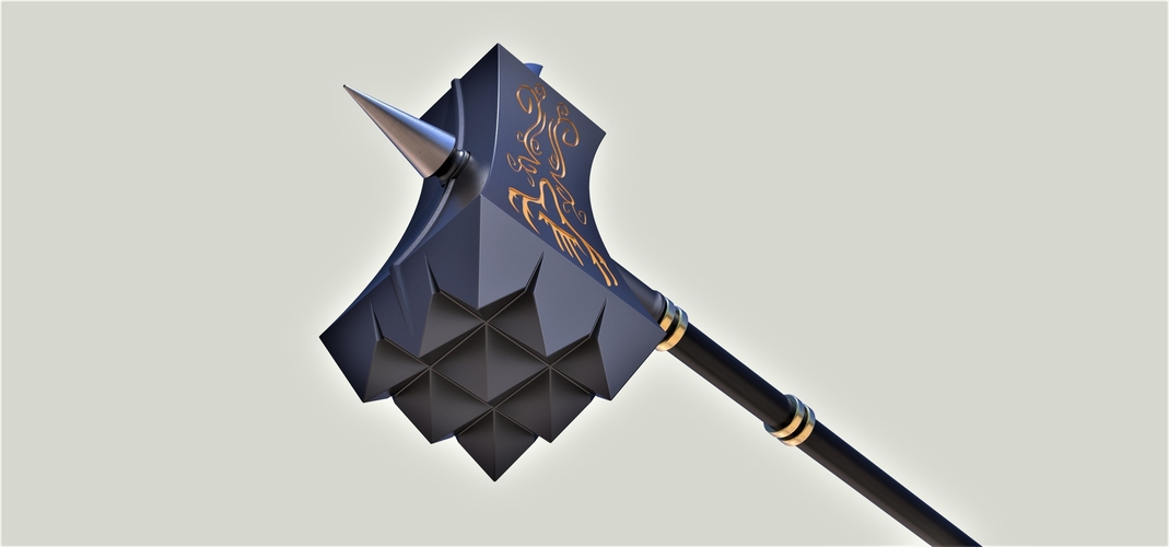 Warhammer of King Robert from Game of Thrones 3D Print 244714 Warhammer of King Robert from Game of Thrones 3D Print 244714