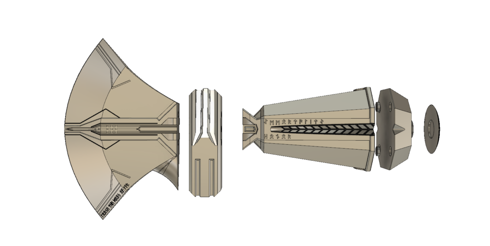 Thor Stormbreaker Avengers Version 2 3D Print 244722 Thor Stormbreaker Avengers Version 2 3D Print 244722