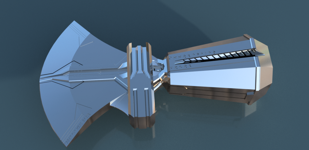 Thor Stormbreaker Avengers Version 2 3D Print 244726 Thor Stormbreaker Avengers Version 2 3D Print 244726