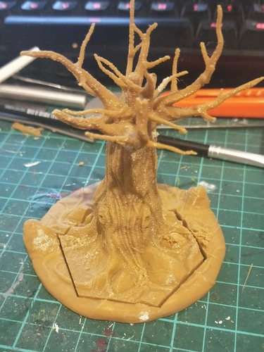 Adaptable Detailed Dead Tree 3D Print 244848
