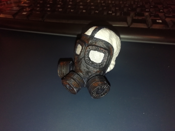 Gas Mask Skull 3D Print 244935 Gas Mask Skull 3D Print 244935