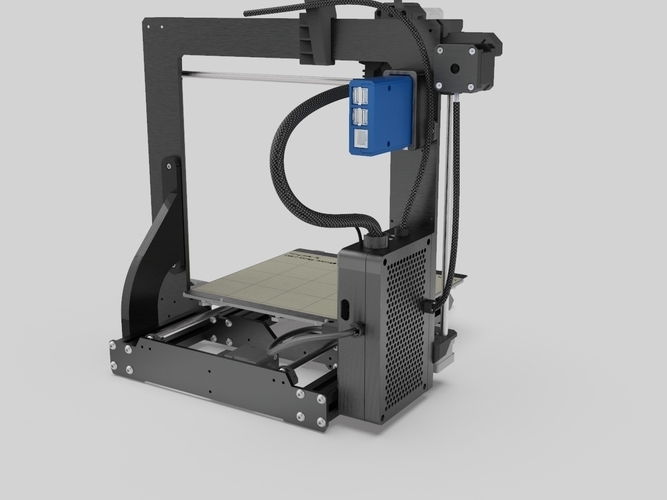 Case (YZ) for Prusa Einsy Board 3D Print 245020 Case (YZ) for Prusa Einsy Board 3D Print 245020
