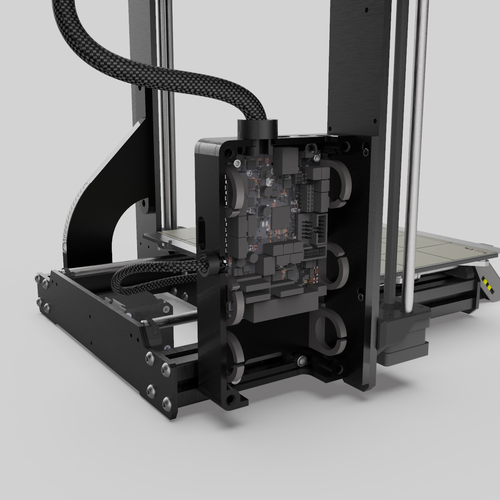 Case (YZ) for Prusa Einsy Board 3D Print 245031 Case (YZ) for Prusa Einsy Board 3D Print 245031