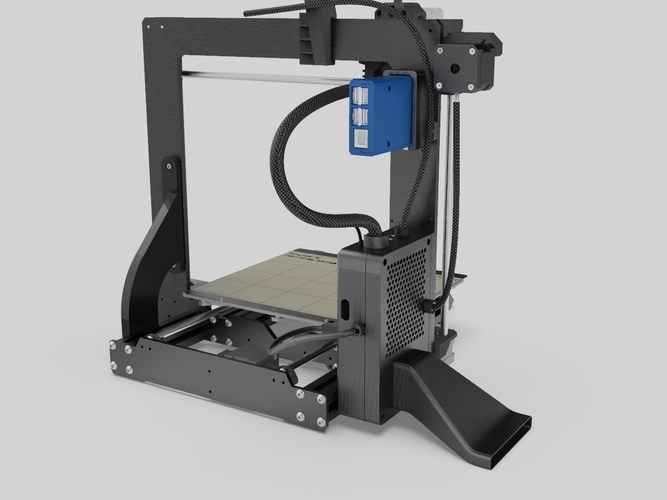 Fan Assembly for CaseYZ 3D Print 245044 Fan Assembly for CaseYZ 3D Print 245044