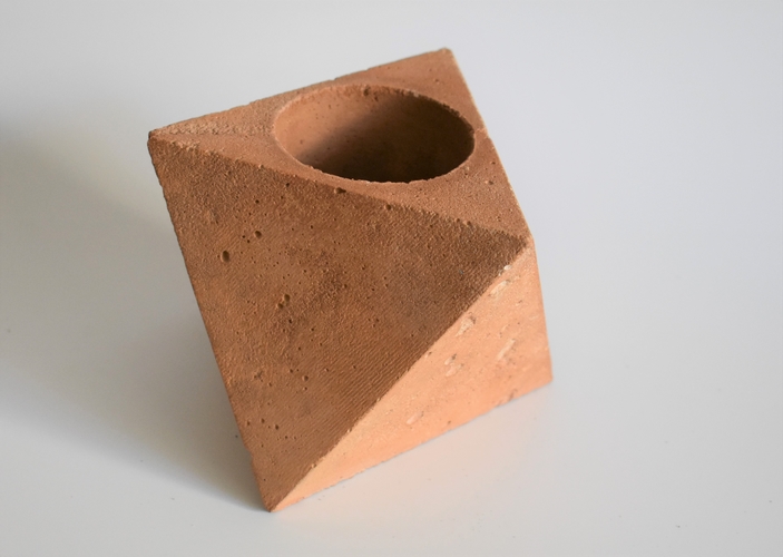 Octahedron Concrete Planter Mold (Harom Farkas) 3D Print 245063 Octahedron Concrete Planter Mold (Harom Farkas) 3D Print 245063