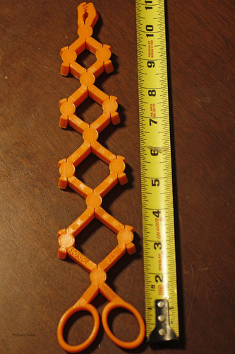 Scissor Snake Family 3D Print 24517