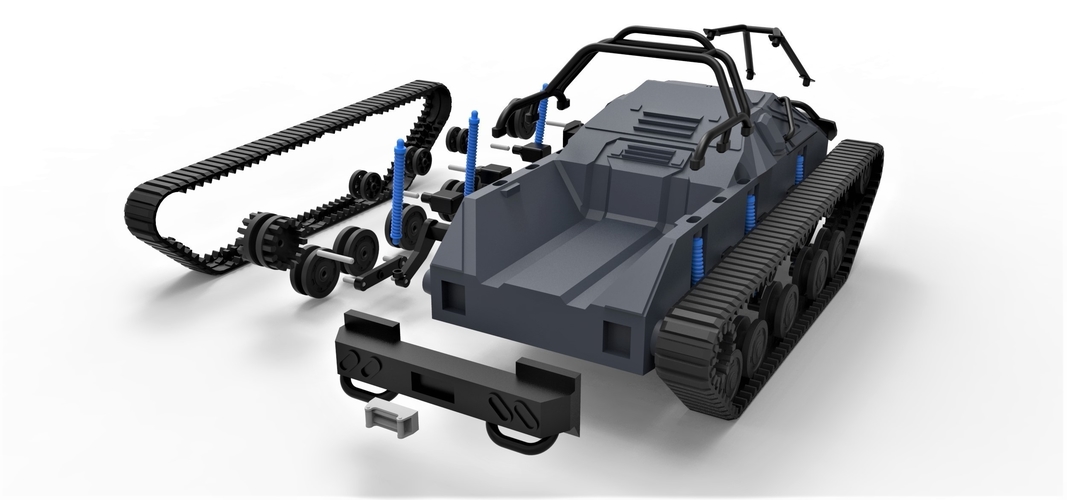 Diecast model Ripsaw EV2 pickup body Scale 1:24 3D Print 245322 Diecast model Ripsaw EV2 pickup body Scale 1:24 3D Print 245322