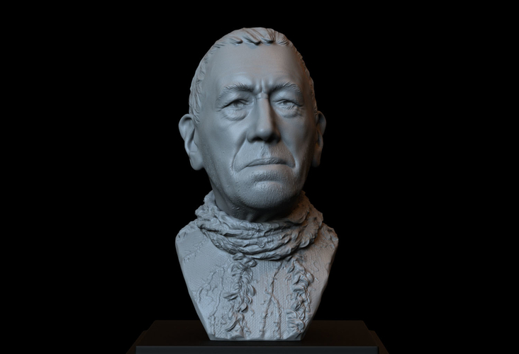 Three Eyed Raven (Max Von Sydow) #GameofThrones bust, portrait 3D Print 245354 Three Eyed Raven (Max Von Sydow) #GameofThrones bust, portrait 3D Print 245354
