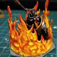 Small Fire Hex 3D Printing 245540