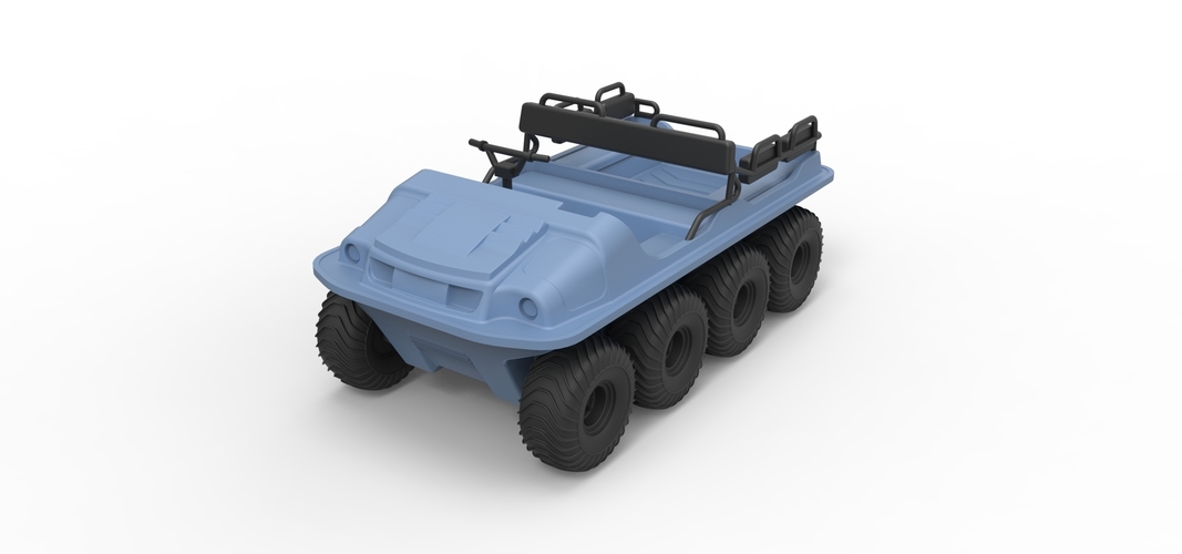 Diecast Argo 750 HD 8x8 Scale 1:18 3D Print 246181 Diecast Argo 750 HD 8x8 Scale 1:18 3D Print 246181