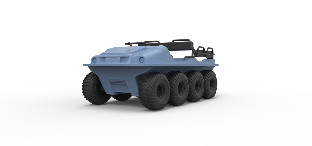 Diecast Argo 750 HD 8x8 Scale 1:18 3D Print 246182 Diecast Argo 750 HD 8x8 Scale 1:18 3D Print 246182