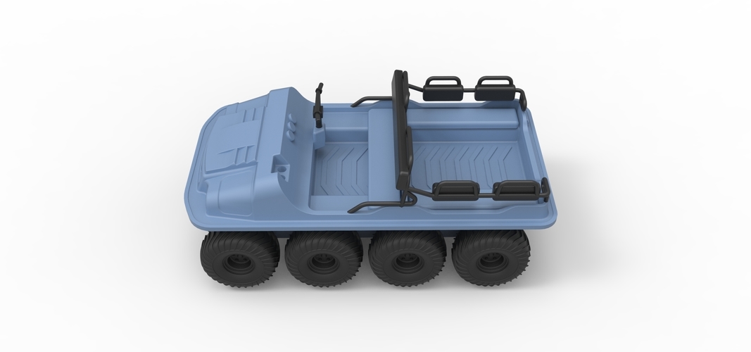 Diecast Argo 750 HD 8x8 Scale 1:18 3D Print 246186 Diecast Argo 750 HD 8x8 Scale 1:18 3D Print 246186