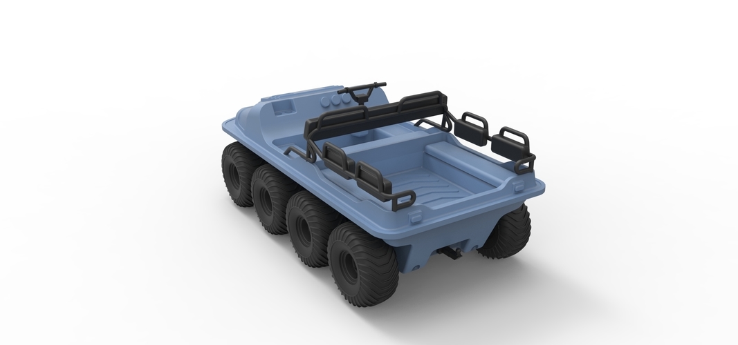 Diecast Argo 750 HD 8x8 Scale 1:18 3D Print 246189 Diecast Argo 750 HD 8x8 Scale 1:18 3D Print 246189