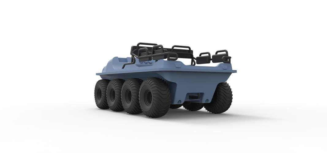 Diecast Argo 750 HD 8x8 Scale 1:18 3D Print 246190 Diecast Argo 750 HD 8x8 Scale 1:18 3D Print 246190