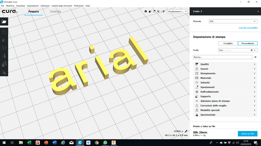 ARIAL font lowercase 3D letters STL file 3D Print 246216 ARIAL font lowercase 3D letters STL file 3D Print 246216