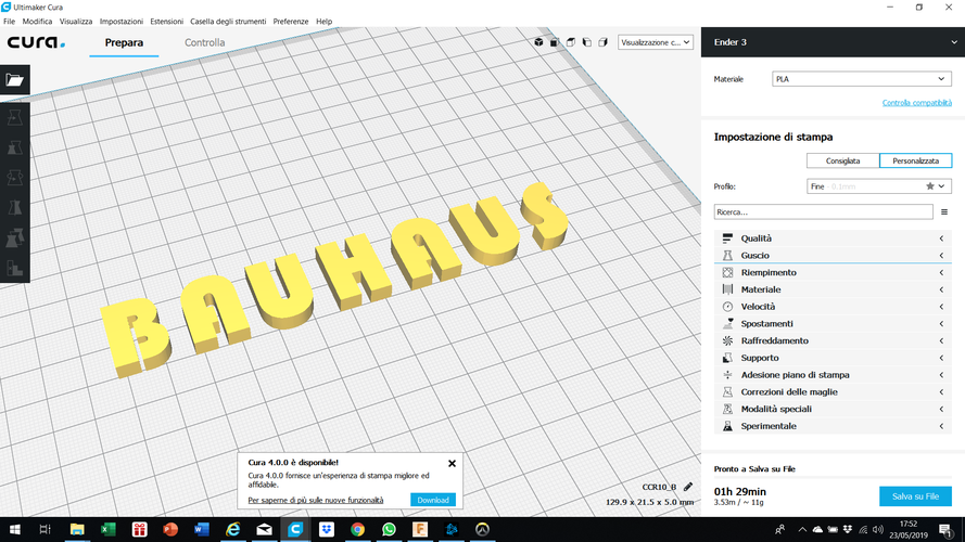 BAUHAUS font uppercase 3D letters STL file 3D Print 246228 BAUHAUS font uppercase 3D letters STL file 3D Print 246228