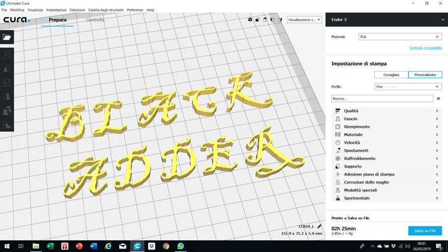 BLACKADDER font uppercase 3D letters STL file 3D Print 246252 BLACKADDER font uppercase 3D letters STL file 3D Print 246252
