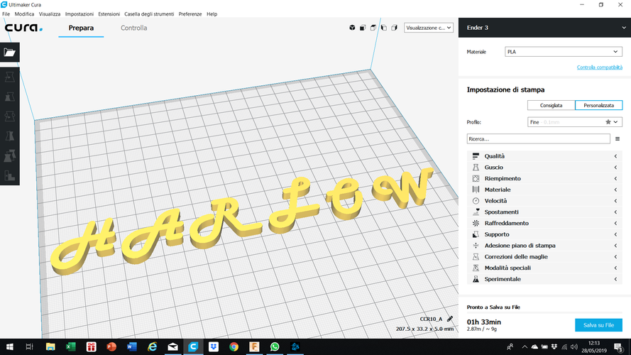 HARLOW font uppercase 3D letters STL file 3D Print 246310 HARLOW font uppercase 3D letters STL file 3D Print 246310