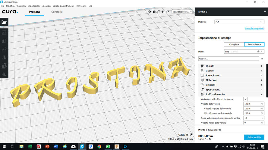 PRISTINA font uppercase 3D letters STL file 3D Print 246354 PRISTINA font uppercase 3D letters STL file 3D Print 246354