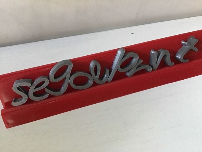 SEGOE PRINT font lowercase 3D letters STL file 3D Print 246377 SEGOE PRINT font lowercase 3D letters STL file 3D Print 246377