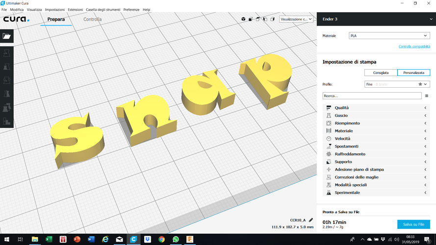 SNAP font lowercase 3D letters STL file 3D Print 246381 SNAP font lowercase 3D letters STL file 3D Print 246381