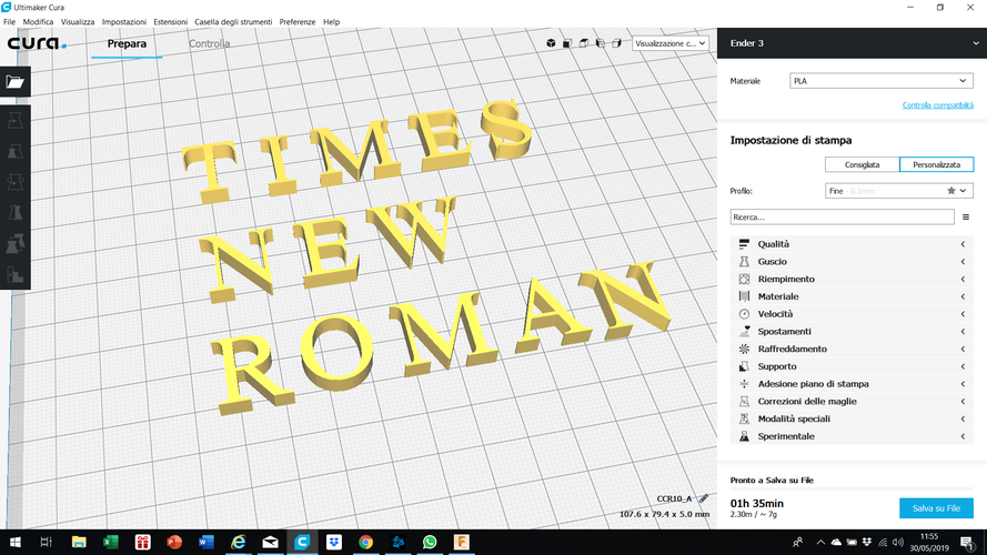 TIMES NEW ROMAN font uppercase 3D letters STL file 3D Print 246384 TIMES NEW ROMAN font uppercase 3D letters STL file 3D Print 246384