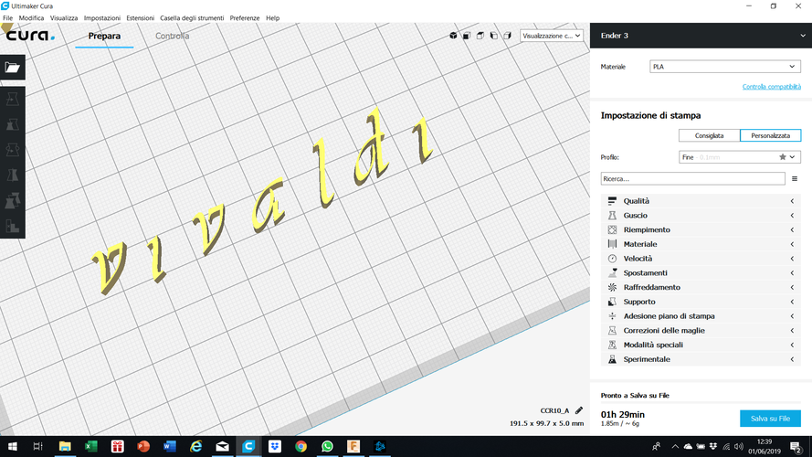 VIVALDI font lowercase 3D letters STL file 3D Print 246399 VIVALDI font lowercase 3D letters STL file 3D Print 246399