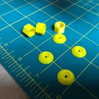 Small 3D Sets Rancher - 12mm Hex Adapter 3D Printing 246409