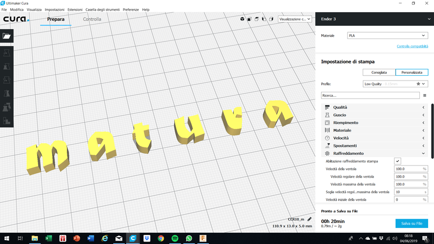 MATURA font lowercase 3D letters STL file 3D Print 246468 MATURA font lowercase 3D letters STL file 3D Print 246468