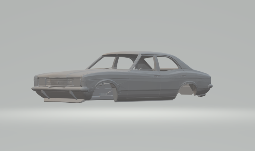 ford cortina mk3 slot car 3D Print 246605 ford cortina mk3 slot car 3D Print 246605