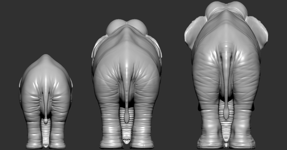 Elephant asian 3D Print 246740 Elephant asian 3D Print 246740