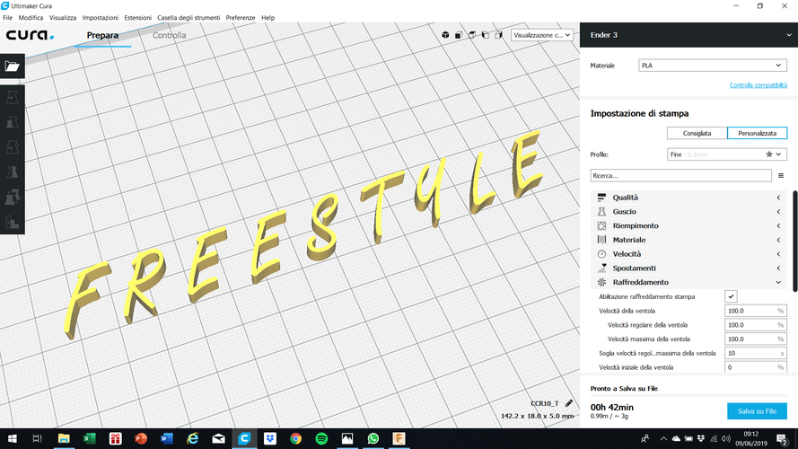 FREESTYLE font uppercase 3D letters STL file 3D Print 246746 FREESTYLE font uppercase 3D letters STL file 3D Print 246746