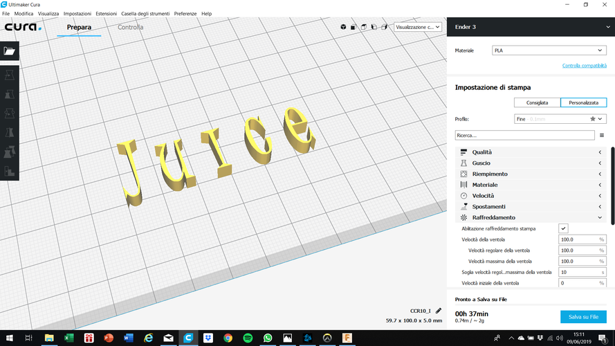 JUICE font lowercase 3D letters STL file 3D Print 246761 JUICE font lowercase 3D letters STL file 3D Print 246761