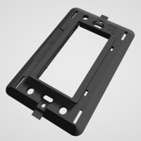 Small Bticino Matix - Insteon mini remote wall mount bracket 3D Printing 246789