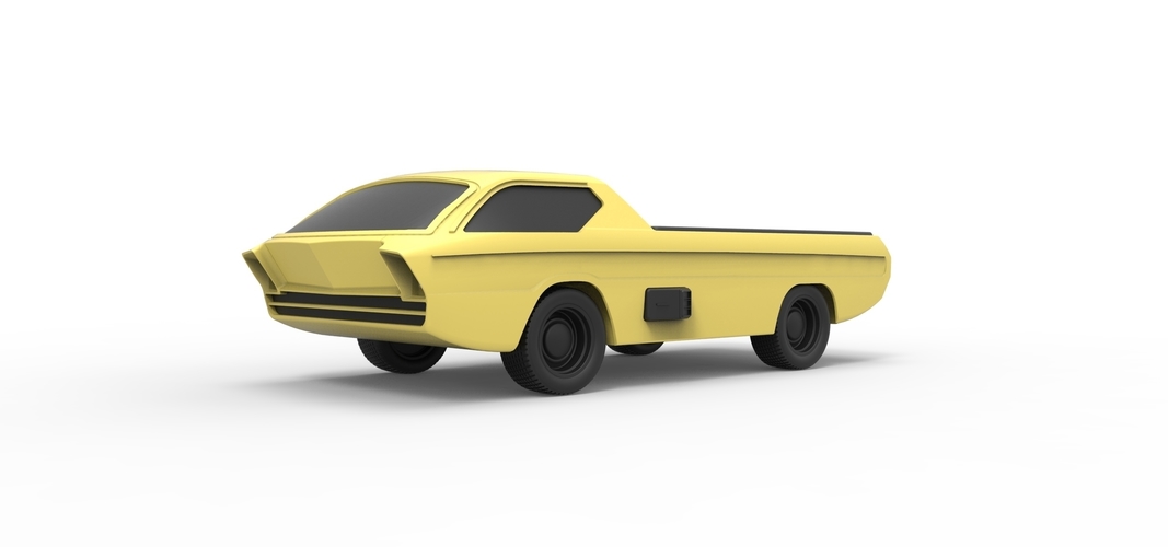 Diecast model Dodge Deora 1967 Scale 1:24 3D Print 246798 Diecast model Dodge Deora 1967 Scale 1:24 3D Print 246798