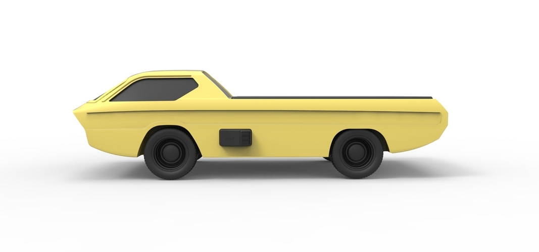 Diecast model Dodge Deora 1967 Scale 1:24 3D Print 246803 Diecast model Dodge Deora 1967 Scale 1:24 3D Print 246803