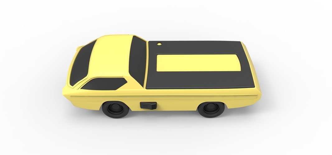 Diecast model Dodge Deora 1967 Scale 1:24 3D Print 246804 Diecast model Dodge Deora 1967 Scale 1:24 3D Print 246804