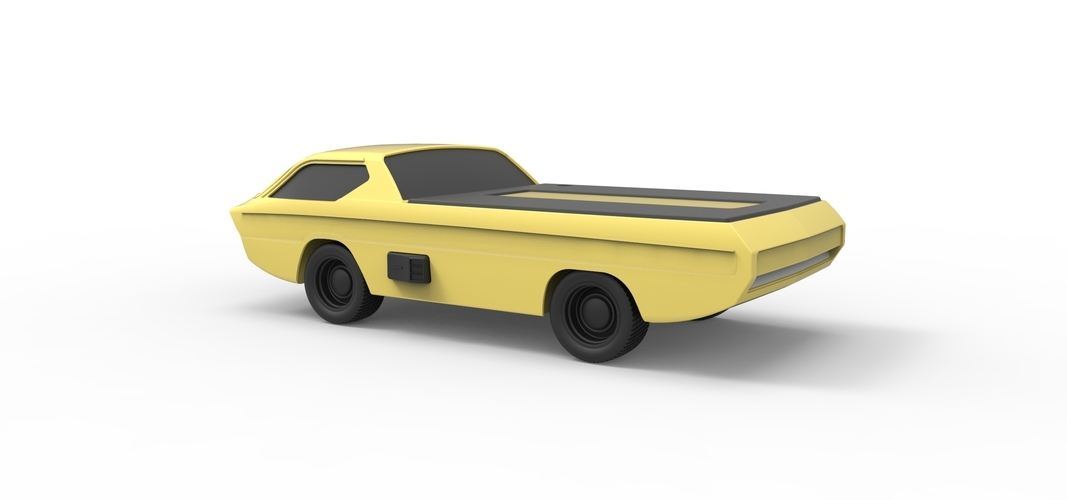 Diecast model Dodge Deora 1967 Scale 1:24 3D Print 246807 Diecast model Dodge Deora 1967 Scale 1:24 3D Print 246807