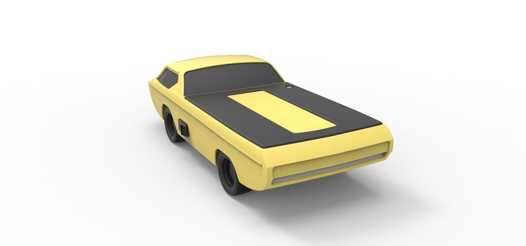 Diecast model Dodge Deora 1967 Scale 1:24 3D Print 246808 Diecast model Dodge Deora 1967 Scale 1:24 3D Print 246808