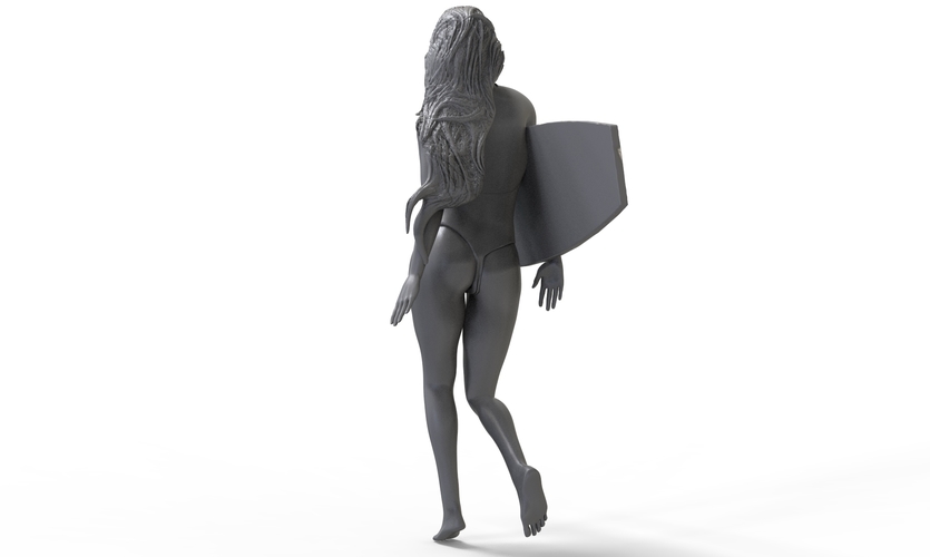 Beach Girl 3D Print 246857 Beach Girl 3D Print 246857