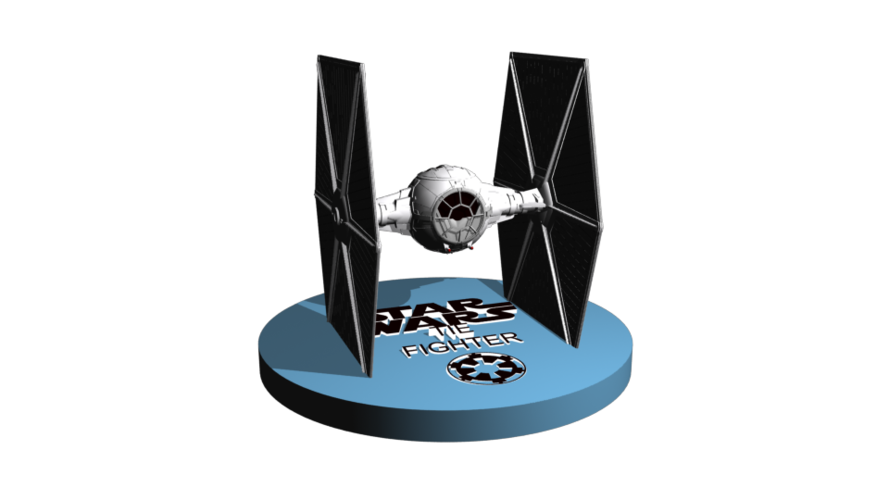 TieFighter to sell 13 cm to printer 3D Print 246860 TieFighter to sell 13 cm to printer 3D Print 246860